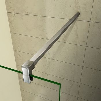 Душевая перегородка Good Door Walk In SP-80-C-CH 80 профиль Хром стекло прозрачное — фото 2, Душевые перегородки