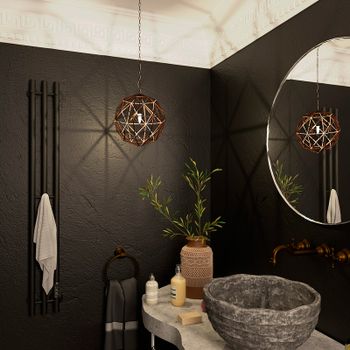 Электрический полотенцесушитель Маргроид Inaro 1200x120 Inaro3v-12012-1049-9005R правый Черный матов — фото 4, Электрические полотенцесушители