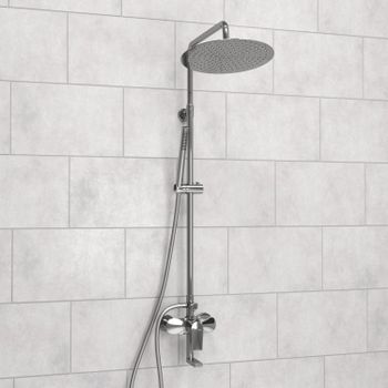 A166.116.137.087.CH Душевой комплект со смесителем — фото 1, Душевые стойки