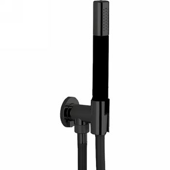 Душевой гарнитур Cisal Shower DS01881340 Черный матовый — фото 1, Душевые гарнитуры