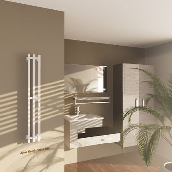 Электрический полотенцесушитель Altasan АргоПроф 120х17 АргоПроф12017БМ Белый матовый — фото 6, Электрические полотенцесушители