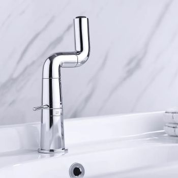 Смеситель для раковины Haiba HB10813 Хром — фото 4, Смесители для раковины