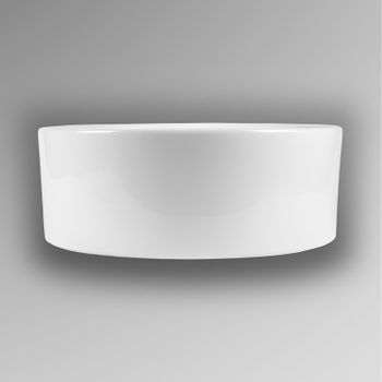 Раковина-чаша Bond 39 S53-390 Белая глянцевая — фото 7, Раковины накладные