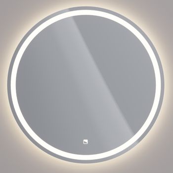 Зеркало LUNO , 60*60см, сенсорный выключатель, LED-подсветка, ф-ция антизапотевания — фото 8, Зеркала в ванную комнату