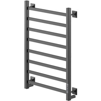 Электрический полотенцесушитель Comfysan Roma-K EC-8 80x50 016609 Черный матовый — фото 1, Электрические полотенцесушители