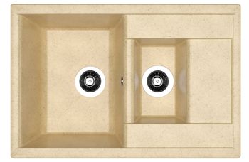 Dr.Gans Мойка "Астра" 760 К, дюна СМс — фото 1, Кухонные мойки