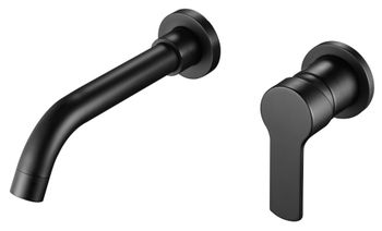 Смеситель скрытого монтажа д/умывальника black, арт. SM28 B — фото 1, Смесители для раковины