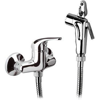 Гигиенический душ со смесителем Remer C312DP Хром — фото 1, Гигиенические души