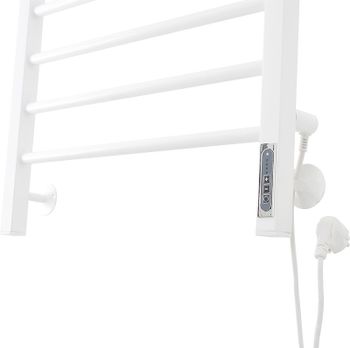 Электрический полотенцесушитель Domoterm Куба DMT Куба П10 500x1000 EK R Белый матовый — фото 3, Электрические полотенцесушители