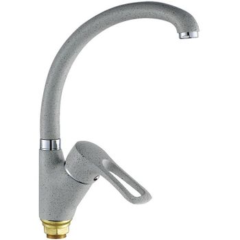 Смеситель для кухни Haiba HB4166-8 Серый — фото 1, Смесители для кухни