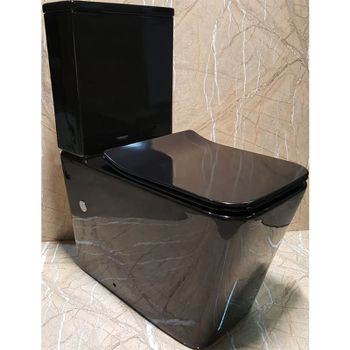 Унитаз компакт CeramaLux NS-2170-18 с бачком и сиденьем Микролифт — фото 1, Напольные унитазы