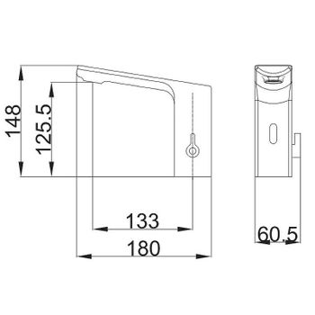 Смеситель для раковины Belz B524 B524-7 Черный матовый — фото 2, Смесители для раковины