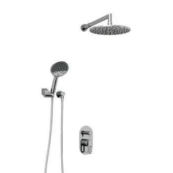 A16830 Встраиваемый комплект для душа с верхней душевой насадкой и лейкой — фото 2, Встраиваемые душевые комплекты