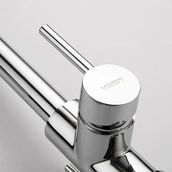 Смеситель для кухни Ledeme 4255-3L Хром — фото 2, Смесители для кухни