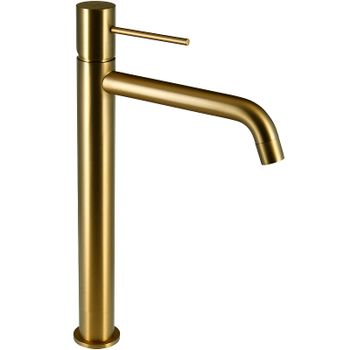 Смеситель для раковины Raiber Graceful RPG-002 Золото матовое — фото 1, Смесители для раковины