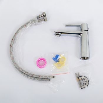 Смеситель для раковины без донного клапана CEZARES LUX-LS-01-W0 — фото 4, Смесители для раковины