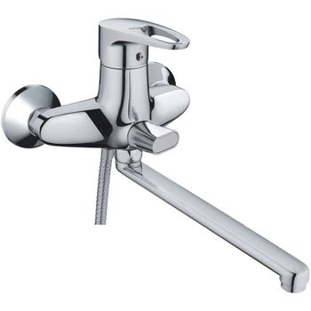 Смеситель для ванны Haiba HB2265 универсальный Хром — фото 1, Смеситель для ванны