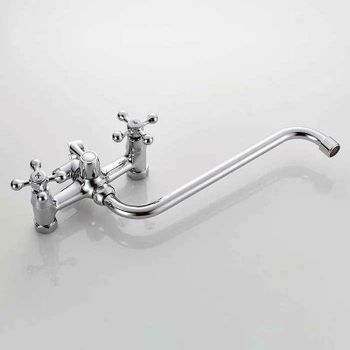 Смеситель для ванны Ledeme H08 2508L универсальный Хром — фото 3, Смеситель для ванны