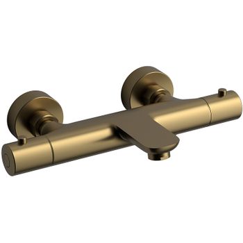 Смеситель для ванны Raiber Graceful RPG-008 с термостатом Золото матовое — фото 5, Смеситель для ванны