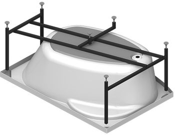 Акриловая ванна Radomir Vannesa Монти 150х105 R 2-01-0-2-1-213 Белая без гидромассажа — фото 2, Акриловые ванны