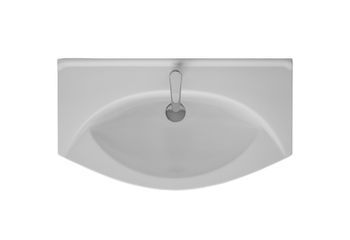 ЛАГУНА, 85 см, мебельный умывальник, керамический — фото 3, Мини-раковины