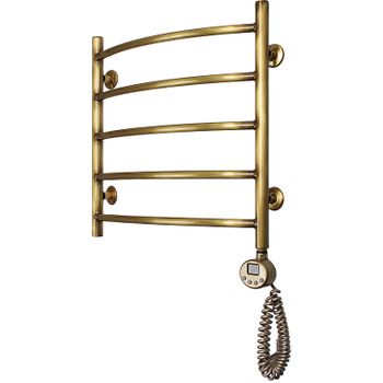 Электрический полотенцесушитель Domoterm Калипсо П5 500x500 АБР ER Античная бронза — фото 3, Электрические полотенцесушители