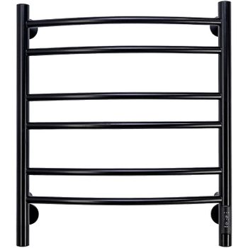 Электрический полотенцесушитель Comfysan Noumi EC-6 60x50 013714 Черный матовый — фото 3, Электрические полотенцесушители