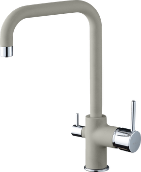 Rivelato Смеситель для кухни Tovel Г-обр. с краном питьевой воды D-35мм topazio cromo арт. — фото 1, Смесители для кухни