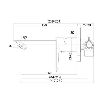 Смеситель для раковины Iddis Cloud CLOSB00i65 Белый Хром — фото 2, Смесители для раковины