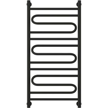 Водяной полотенцесушитель Сунержа Элегия+ 1000х500 31-0205-1050 Черный матовый — фото 1, Водяные полотенцесушители