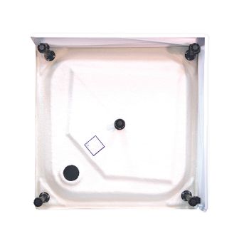 Акриловый поддон для душа 1MarKa Freya New 90x90 01пфн90п Белый — фото 2, Акриловые душевые поддоны