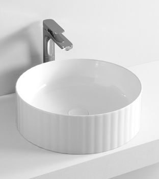 Раковина Artceram Millerighe 44 OSL010 01 00 Белая — фото 7, Раковины накладные