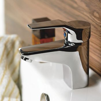 Смеситель для раковины Haiba HB1063 Хром — фото 3, Смесители для раковины