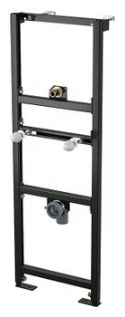 Инсталляция Alcaplast A107/1120 для писсуара Черный — фото 1, Инсталляции для писсуаров