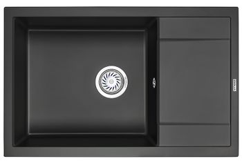 Товар: Granula-7805, ТУРМАЛИН, кухонная мойка, кварц - фото 1 Granula-7805, ТУРМАЛИН, кухонная мойка, кварц — фото 1, Кухонные мойки