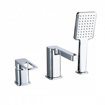 Смеситель на борт ванны Iddis Slide SLISB30i07 Хром — фото 1, Смесители на борт ванны