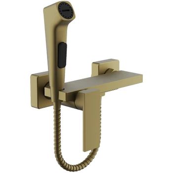 Гигиенический душ со смесителем Belz B55653-5 Золото матовое — фото 1, Гигиенические души