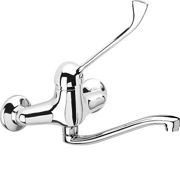 Смеситель для кухни Remer Kiss K45S Хром — фото 1, Смесители для кухни