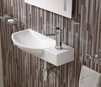 Раковина CeramaLux 50 7947CL Белая — фото 1, Мини-раковины