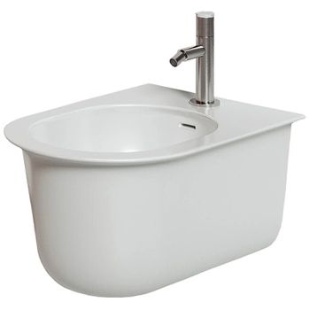 Биде Artceram Chic CHB001 01 00 подвесное Белое — фото 1, Биде подвесные