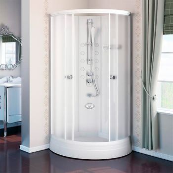 Душевая кабина Radomir Паола 1 93x93 1-05-1-0-0-0571 без гидромассажа — фото 4, Душевые кабины