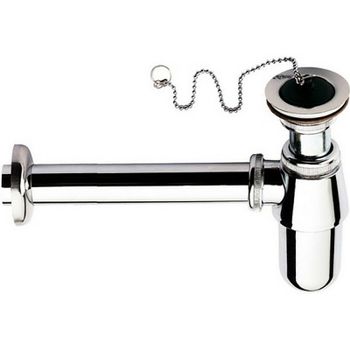 Сифон для раковины Remer 973Z114 Хром — фото 1, Сифоны для раковины