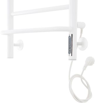 Электрический полотенцесушитель Domoterm Орфей DMT Орфей П6 400x600 EK R Белый матовый — фото 3, Электрические полотенцесушители