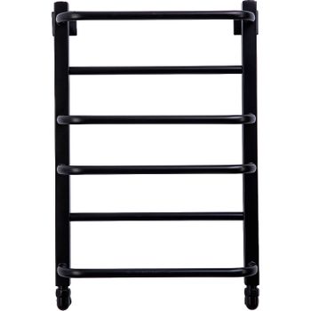 Водяной полотенцесушитель Comfysan Puro-K W-6 60x40 013080 Черный матовый — фото 3, Водяные полотенцесушители