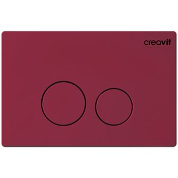 Клавиша смыва Creavit Terra GP9002.08 Берри матовый — фото 1, Кнопки смыва