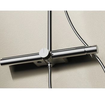 Душевая система AQUAme AQM8010B Черная — фото 2, Душевые стойки