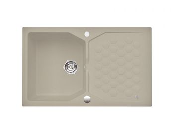 Мойка для кухни SENSUAL 30 GRANITAL+ CHOCOLATE-G03M 850x520x200; 1x с сифоном 1101462, — фото 1, Кухонные мойки