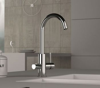 Смеситель для кухни Remer Minimal N792DW Хром — фото 4, Смесители для кухни