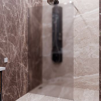 Душевая перегородка Radomir Walk-in G1 120 1-10-0-0-0-1911 профиль Хром стекло матовое — фото 1, Душевые перегородки