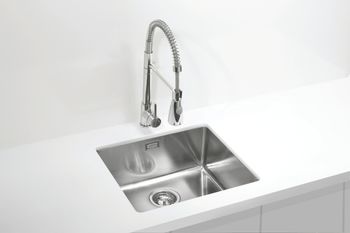 Мойка для кухни KOMBINO 40 SAT-90 450X400X200 в комплекте с сифоном 1130551 — фото 3, Кухонные мойки